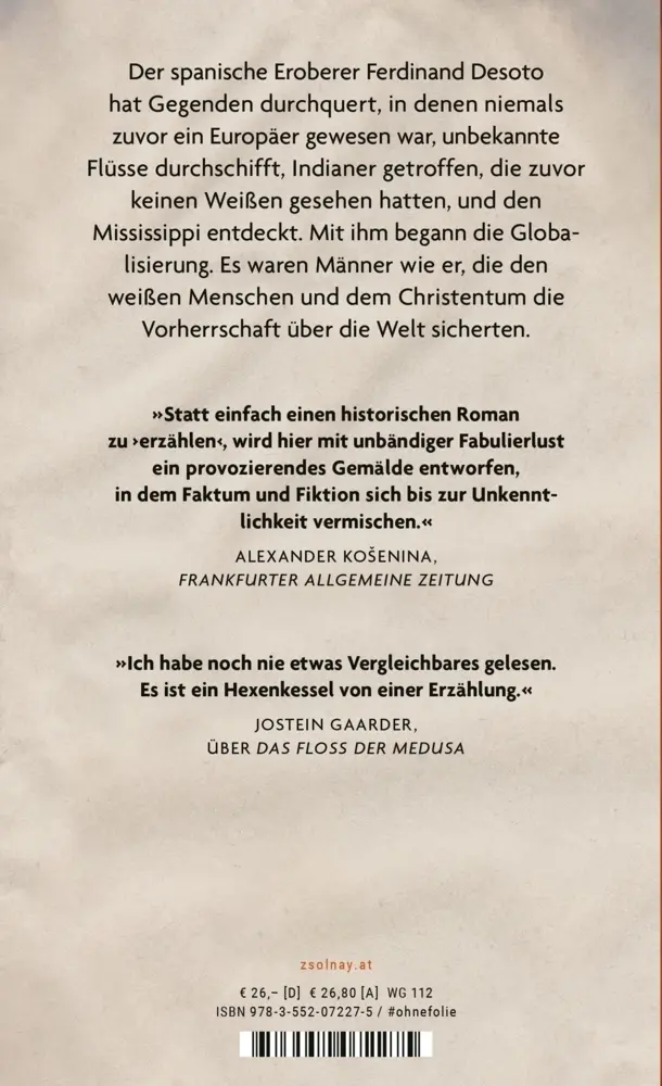 Bild: 9783552072275 | Die Eroberung Amerikas | Franzobel | Buch | Mit Lesebändchen | 544 S.