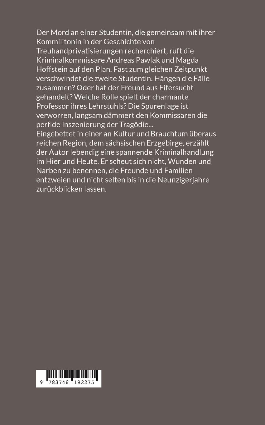 Rückseite: 9783748192275 | Erzgebirgshass | Karl-Heinz Binus | Taschenbuch | Paperback | 432 S.
