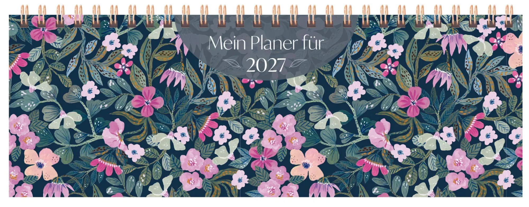 Cover: 9783819302275 | Tischquerkalender Purpur-Blüten 2027 | Korsch Verlag | Kalender | 2027