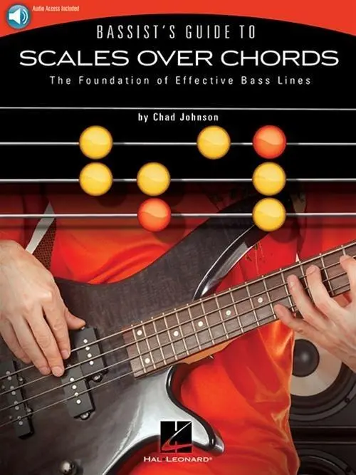 Cover: 888680092375 | Bassist's Guide to Scales Over Chords Book/Online Audio | Chad Johnson
