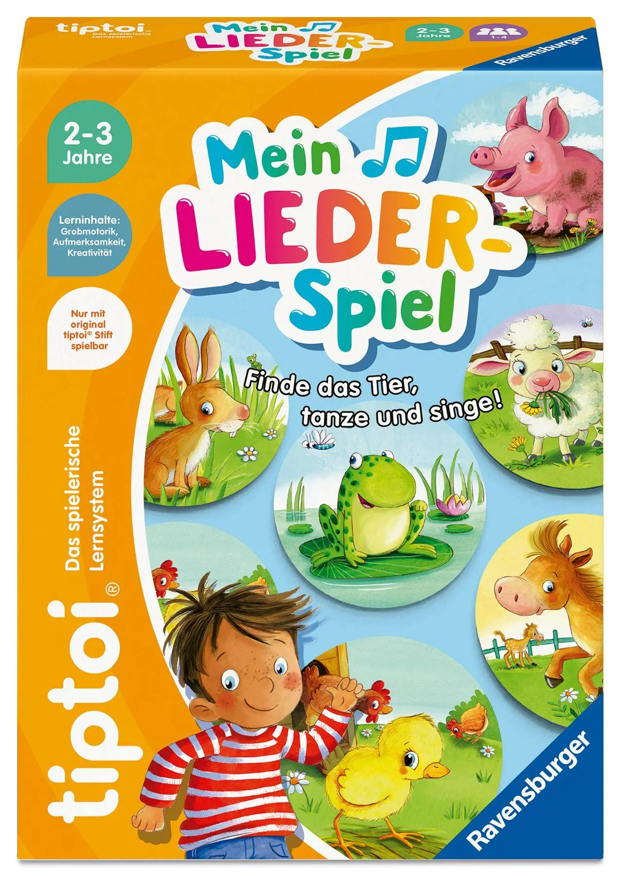 Cover: 4005556002375 | tiptoi® Mein Lieder-Spiel - ab 2 Jahre | Sabine Kraushaar | Spiel