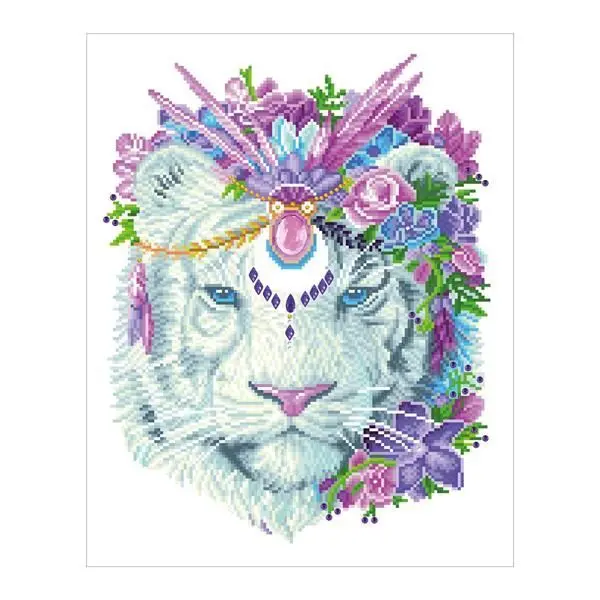 Bild: 4895225932375 | Diamond Dotz Bohemian Tiger | Kit (Bastelset) | 2593237 | Deutsch