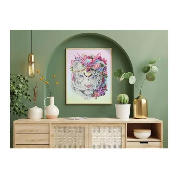 Bild: 4895225932375 | Diamond Dotz Bohemian Tiger | Kit (Bastelset) | 2593237 | Deutsch
