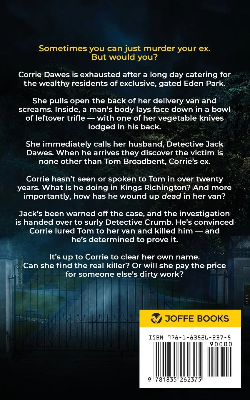 Rückseite: 9781835262375 | THE EDEN PARK KILLER an enthralling murder mystery with a twist | Buch