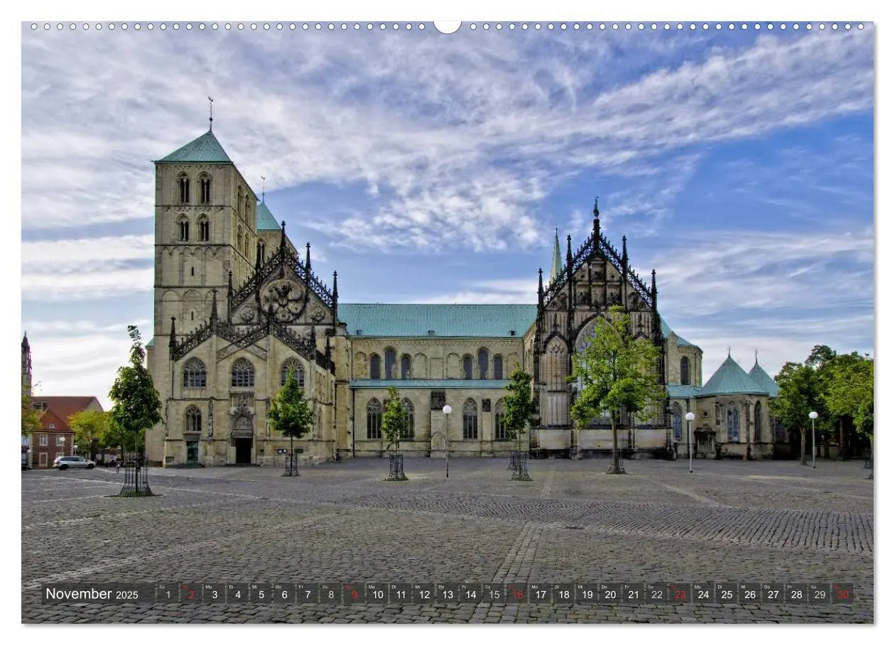 Bild: 9783435622375 | Münster - Historische Stadt mit jungem Gesicht (Wandkalender 2025...
