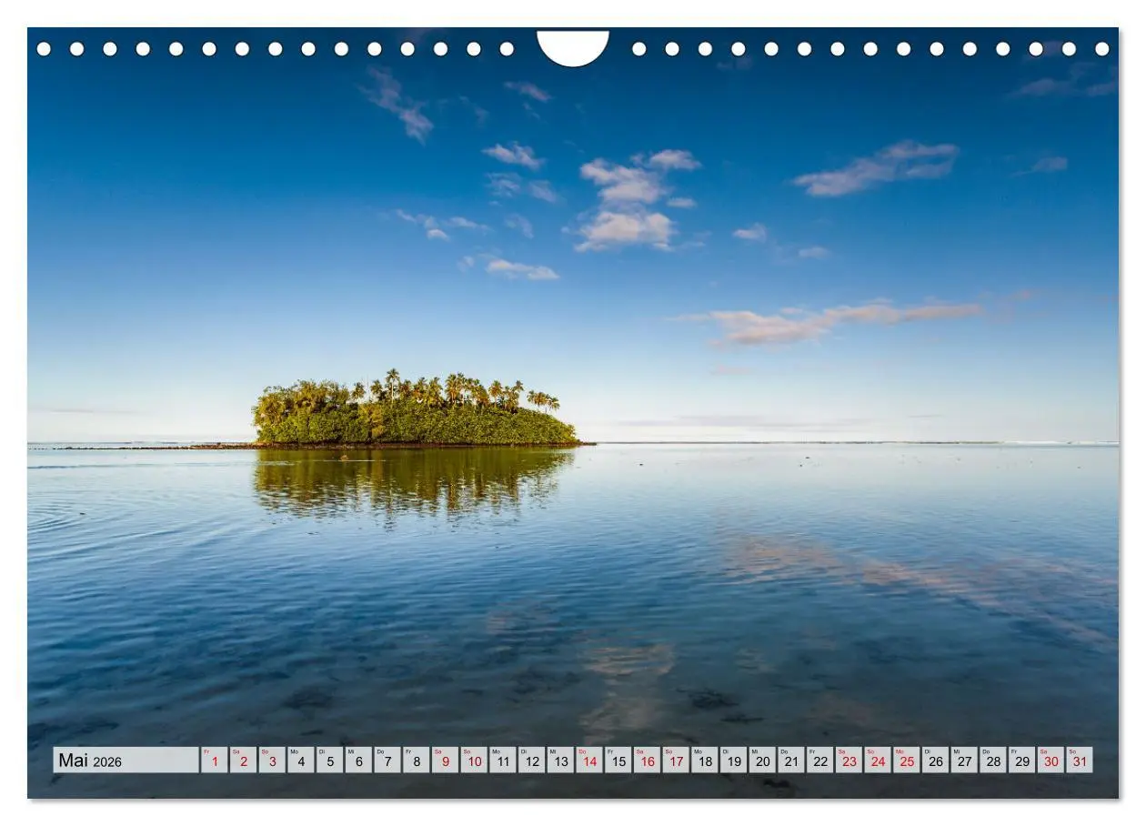 Bild: 9783457572375 | Südsee Inseln - Eine Reise ins Paradies (Wandkalender 2026 DIN A4...
