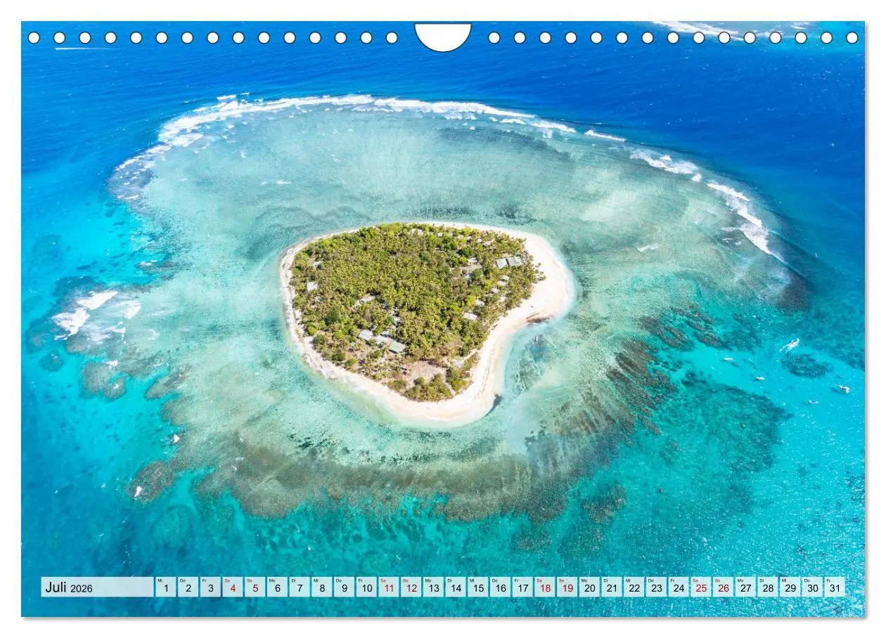 Bild: 9783457572375 | Südsee Inseln - Eine Reise ins Paradies (Wandkalender 2026 DIN A4...