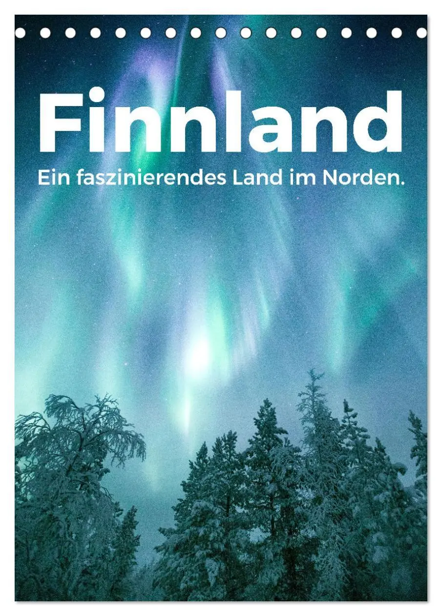 Cover: 9783516352375 | Finnland - Ein faszinierendes Land im Norden. (Tischkalender 2026...