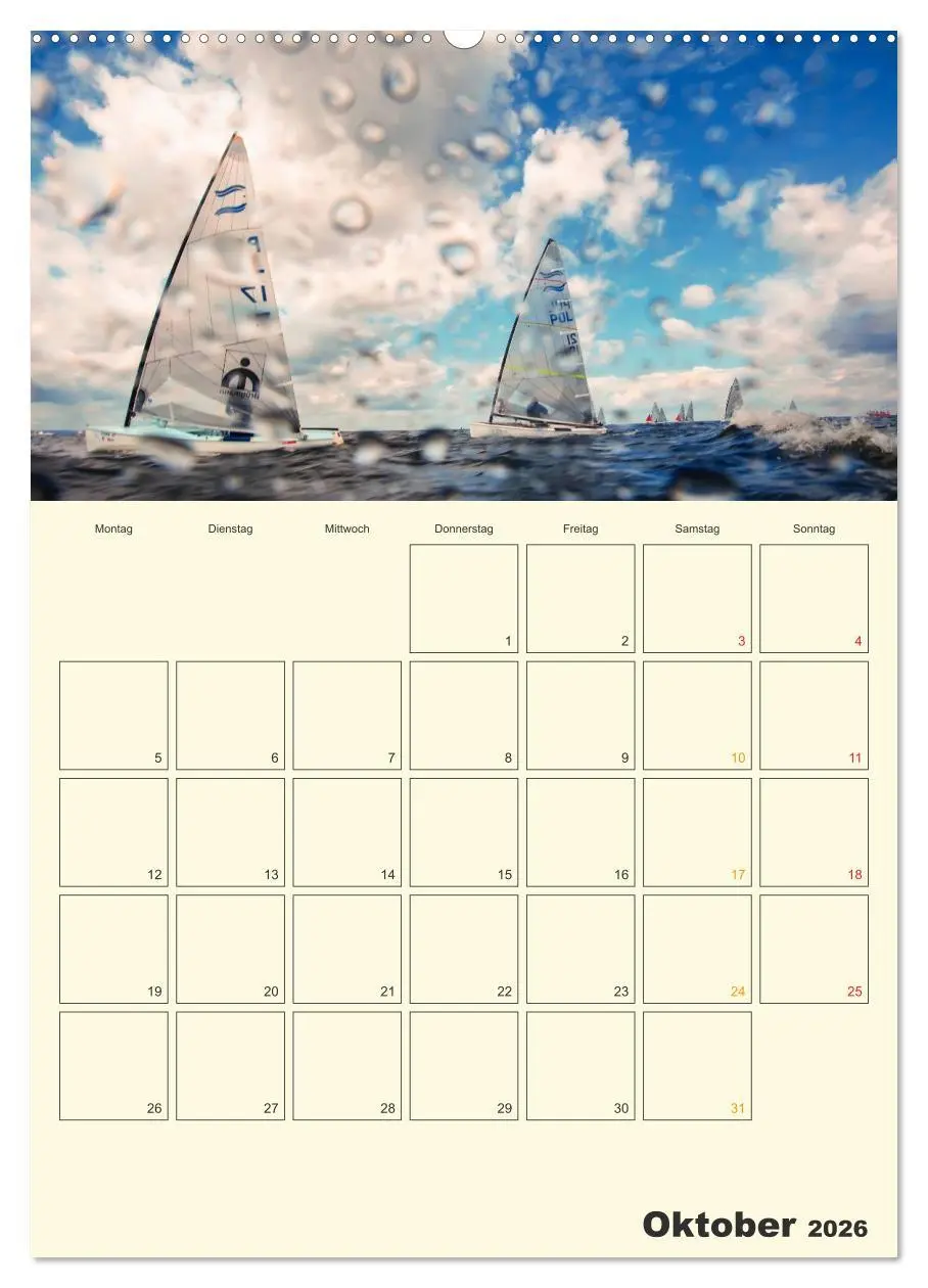 Bild: 9783516422375 | Segeln, unser Jahresplaner (hochwertiger Premium Wandkalender 2026...