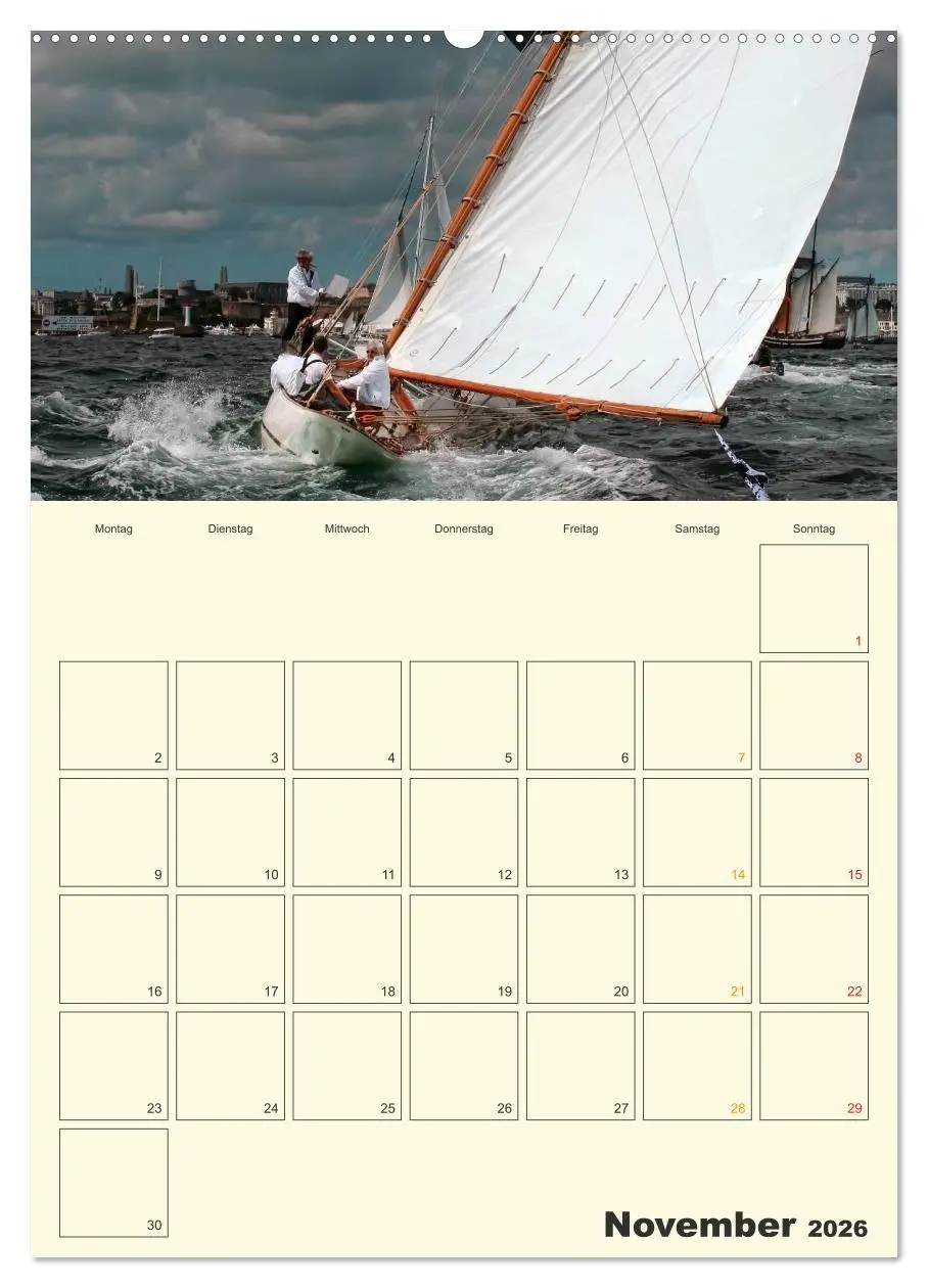 Bild: 9783516422375 | Segeln, unser Jahresplaner (hochwertiger Premium Wandkalender 2026...