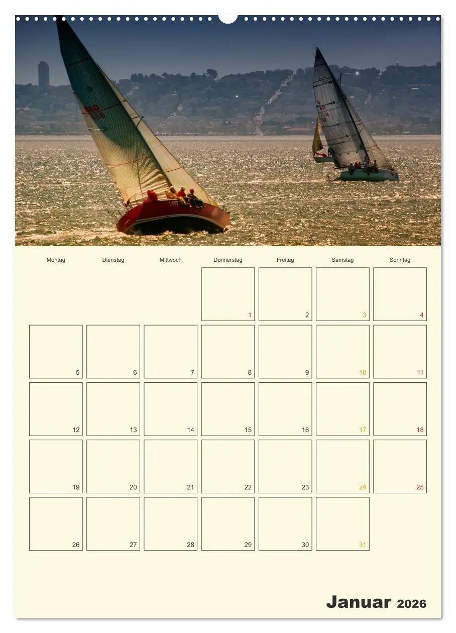 Bild: 9783516422375 | Segeln, unser Jahresplaner (hochwertiger Premium Wandkalender 2026...