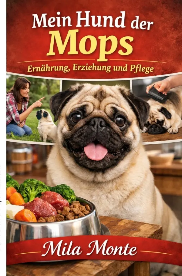 Cover: 9783565242375 | Mein Hund der Mops | Ernährung, Erziehung und Pflege.DE | Mila Monte