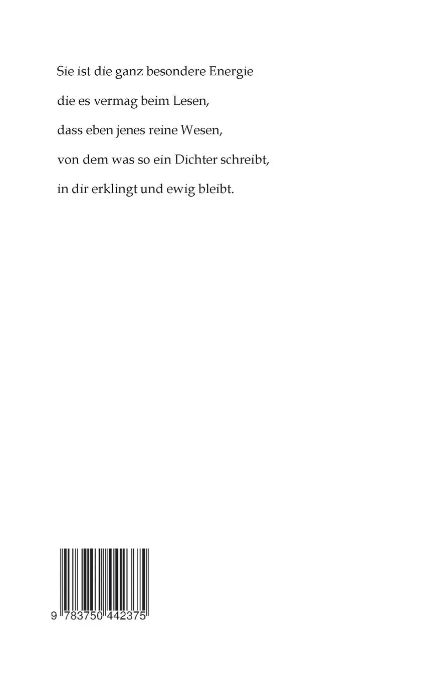 Rückseite: 9783750442375 | Poesie | Dirk Heinen | Taschenbuch | 40 S. | Deutsch | 2020