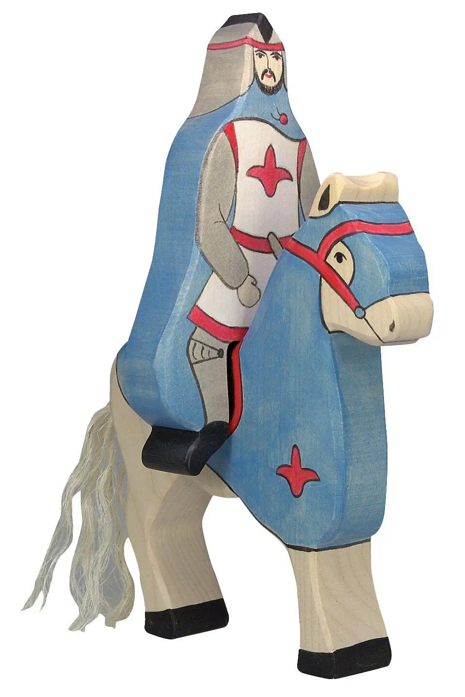 Cover: 4013594802475 | Blauer Ritter mit Mantel, reitend (ohne Pferd) | 80247 | Deutsch