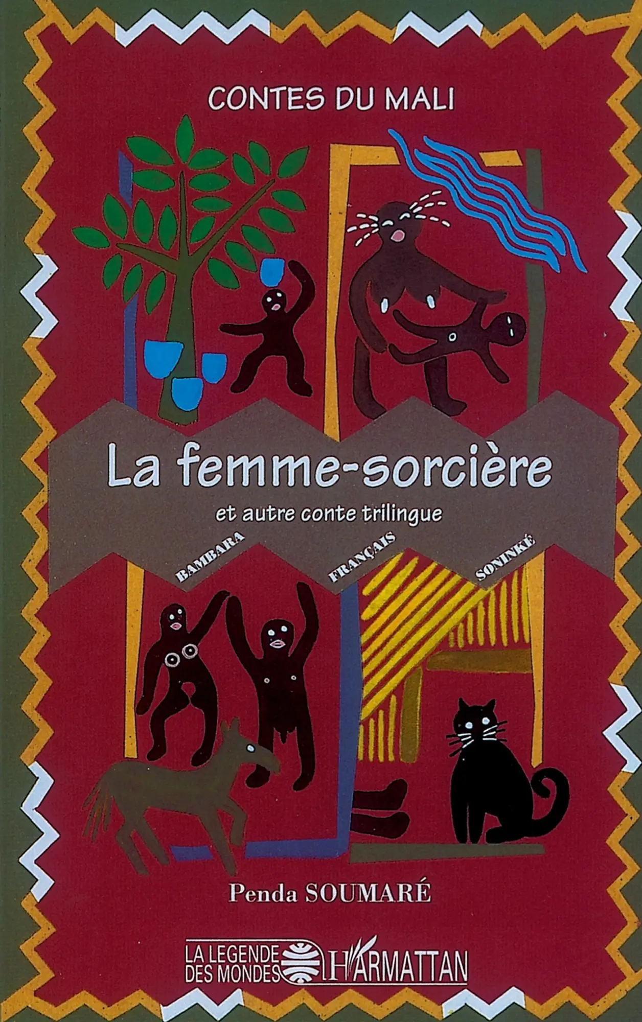 Cover: 9782738442475 | La femme-sorcière et autre conte trilingue | Penda Soumare | Buch