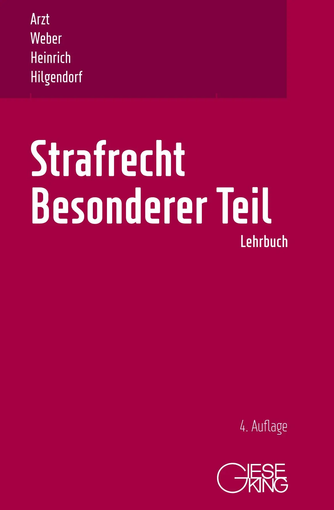 Cover: 9783769412475 | Strafrecht, Besonderer Teil | Lehrbuch | Ulrich Weber | Taschenbuch
