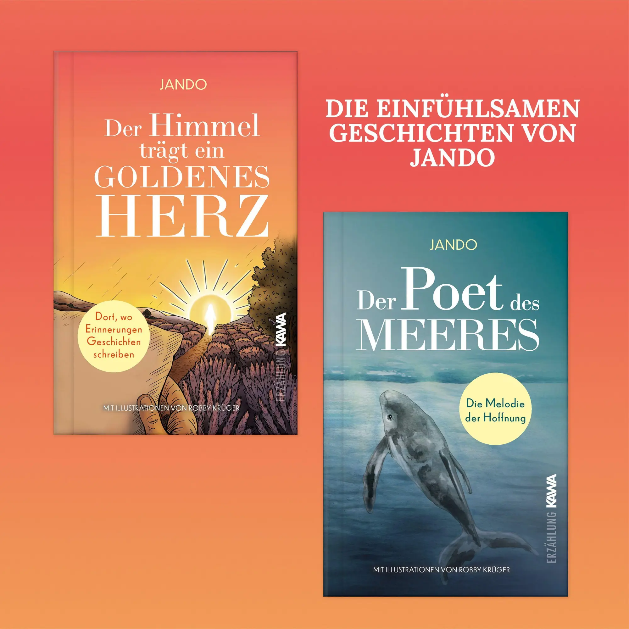 Bild: 9783986602475 | Der Himmel trägt ein goldenes Herz | Jando | Buch | 124 S. | Deutsch