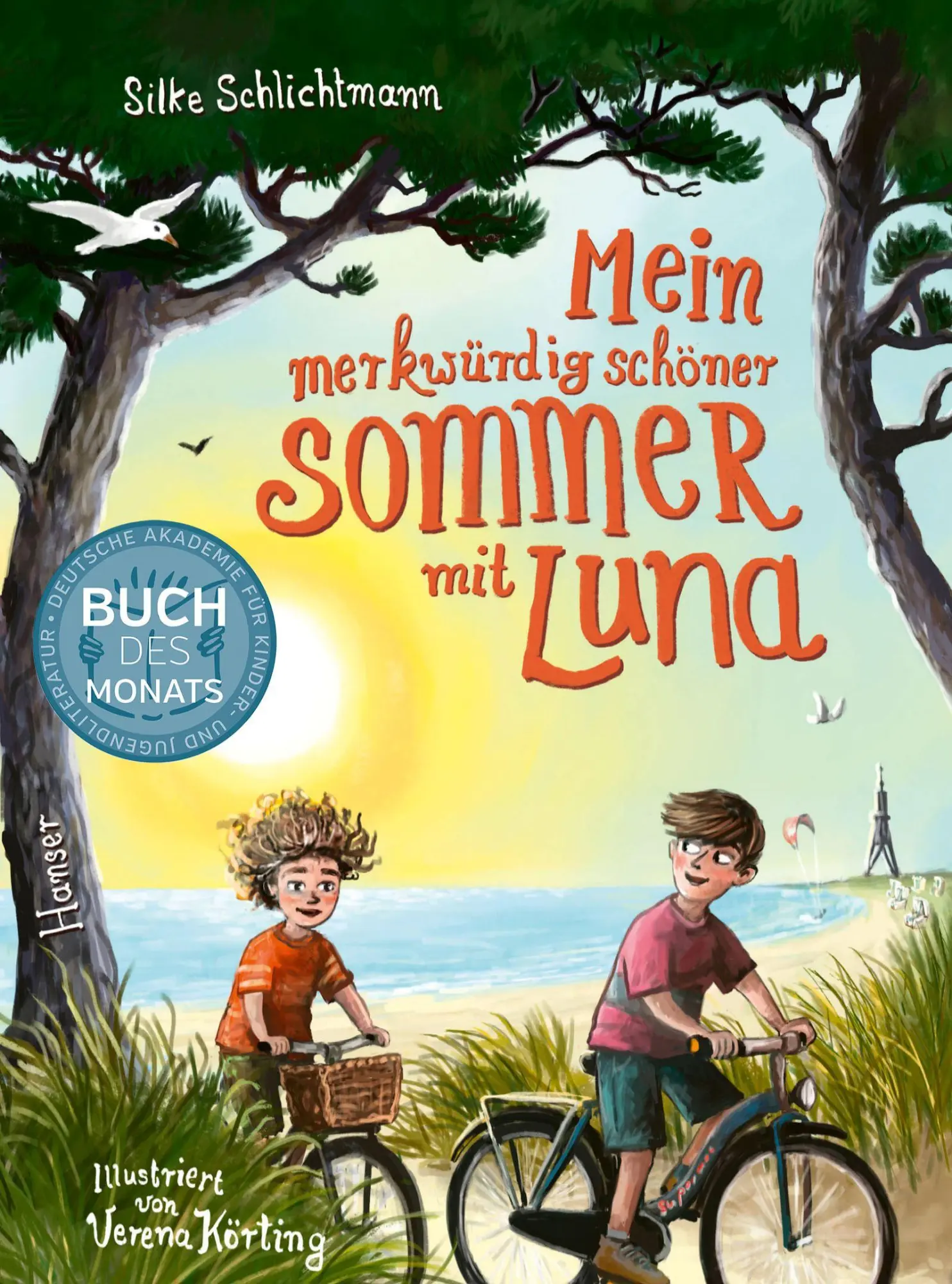 Cover: 9783446282575 | Mein merkwürdig schöner Sommer mit Luna | Silke Schlichtmann | Buch