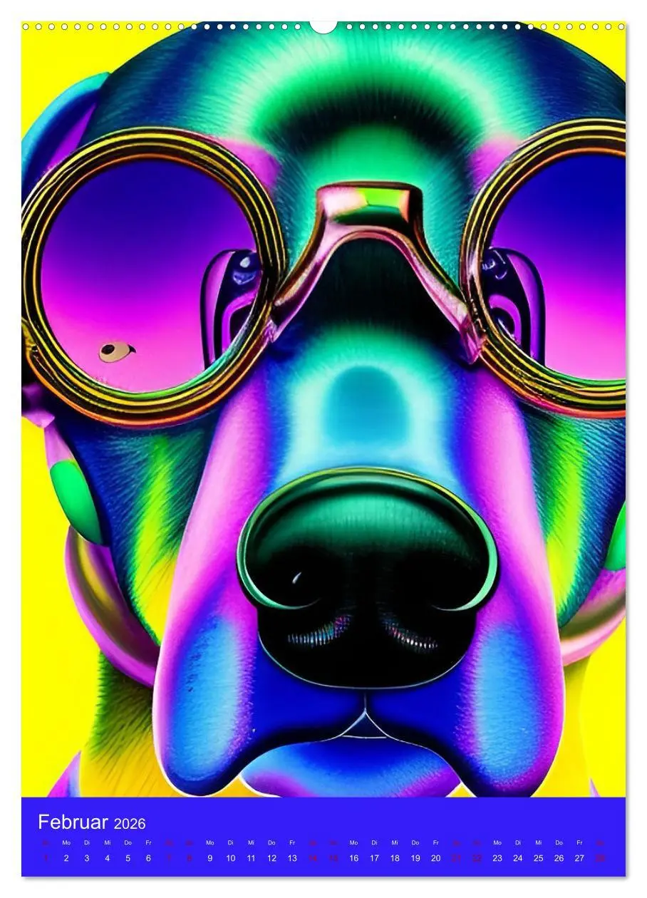 Bild: 9783516332575 | Crazy Neon - Das Farbspektakel (hochwertiger Premium Wandkalender...