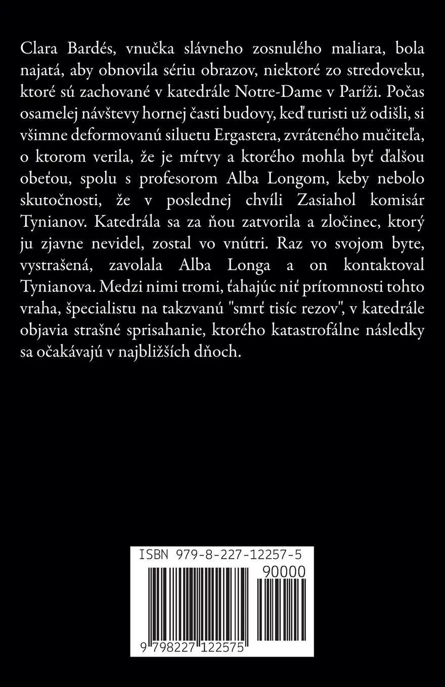 Rückseite: 9798227122575 | MASKY V¿DY HOVORIA S ANGLICKÝM PRÍZVUKOM | Alba Longa | Taschenbuch