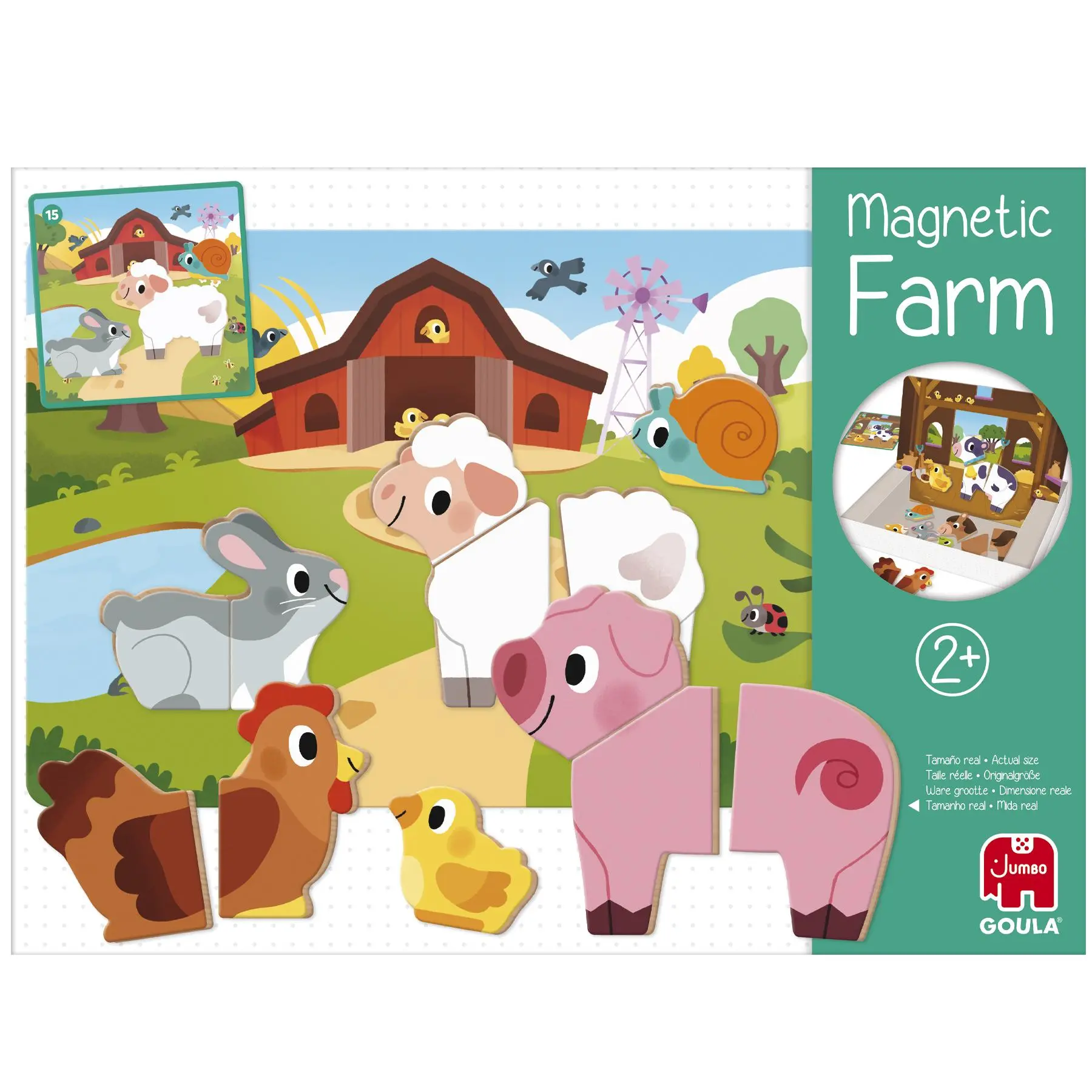 Cover: 8721017602675 | GOULA - Magnetisches Buch | Spiel | Deutsch | 2025 | Jumbo Spiele GmbH