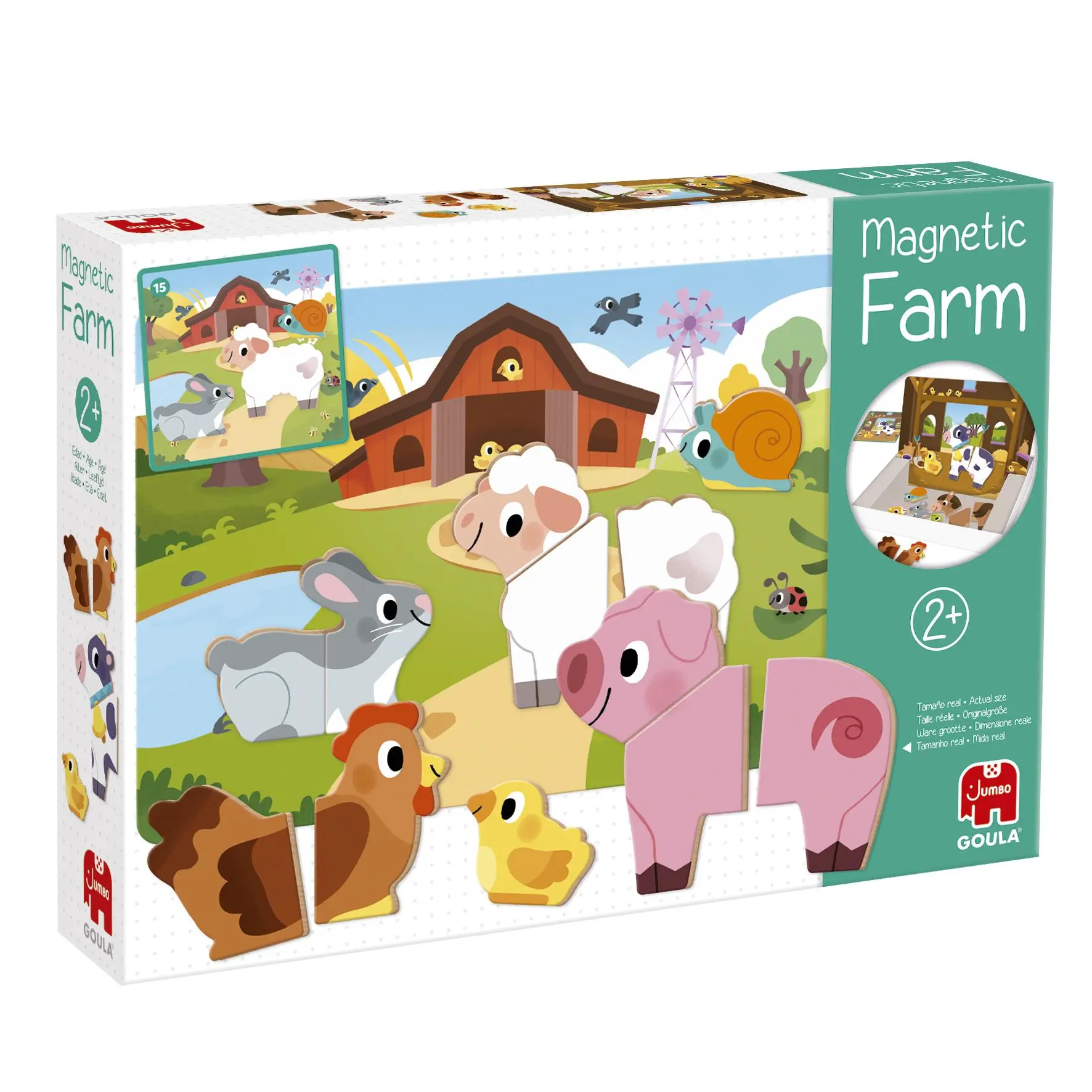 Bild: 8721017602675 | GOULA - Magnetisches Buch | Spiel | Deutsch | 2025 | Jumbo Spiele GmbH