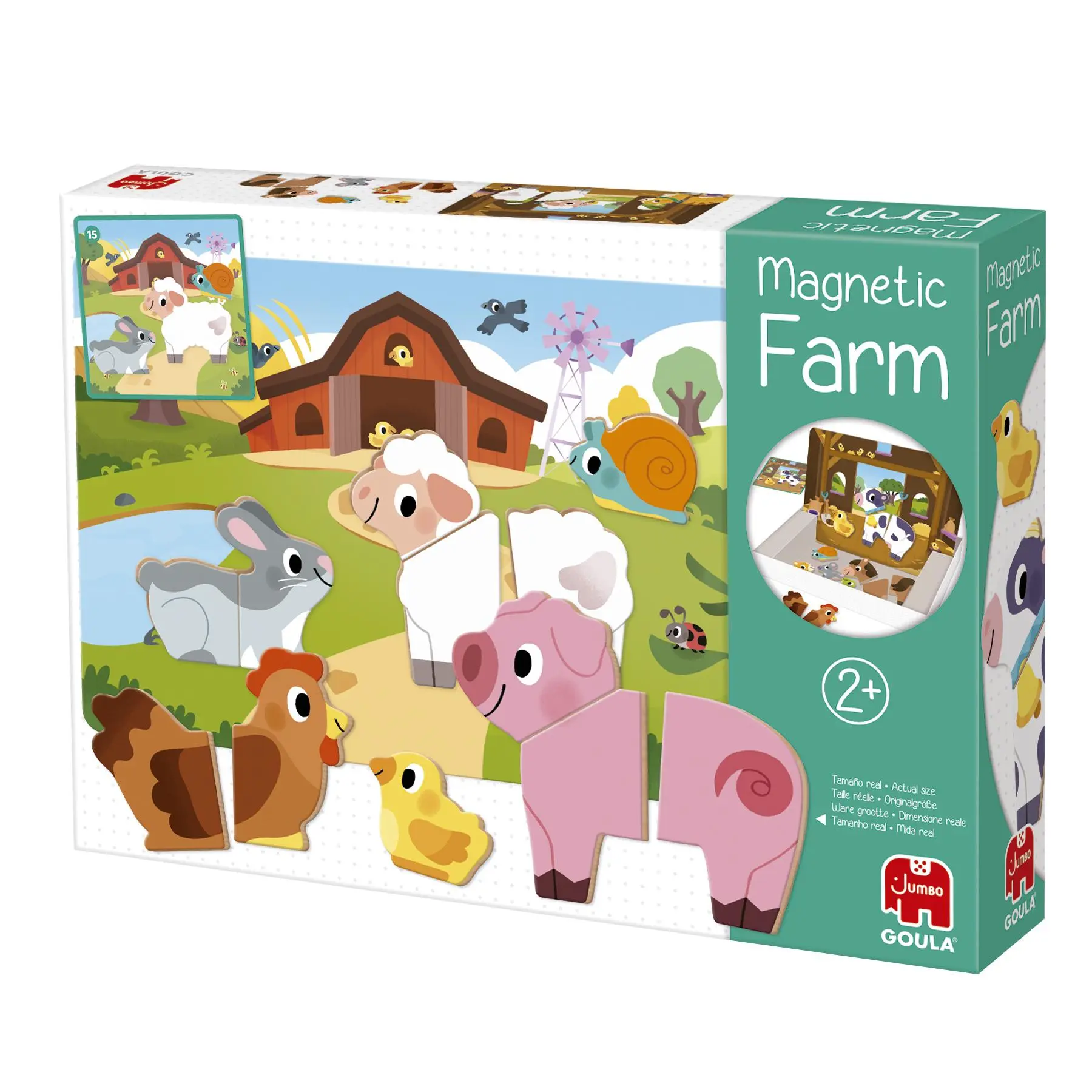 Bild: 8721017602675 | GOULA - Magnetisches Buch | Spiel | Deutsch | 2025 | Jumbo Spiele GmbH