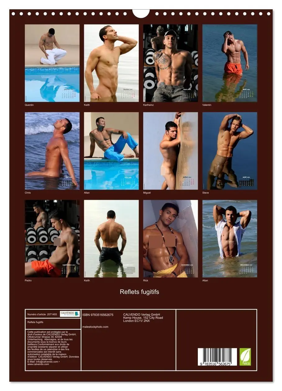 Bild: 9783516562675 | Reflets fugitifs (Calendrier mural 2026 DIN A3 horizontal),...