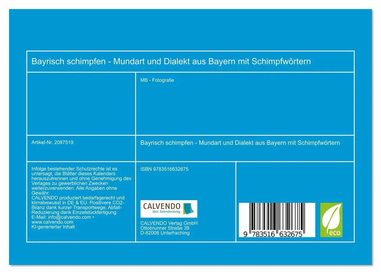 Bild: 9783516632675 | Bayrisch schimpfen - Mundart und Dialekt aus Bayern mit...