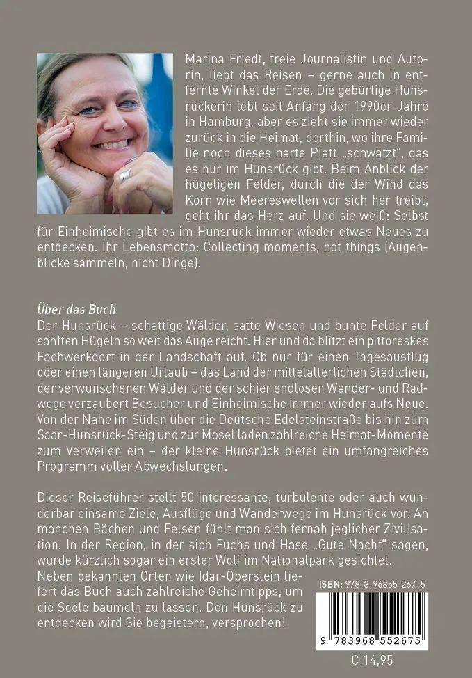 Bild: 9783968552675 | Hunsrück - HeimatMomente | Marina Friedt | Taschenbuch | 256 S. | 2022