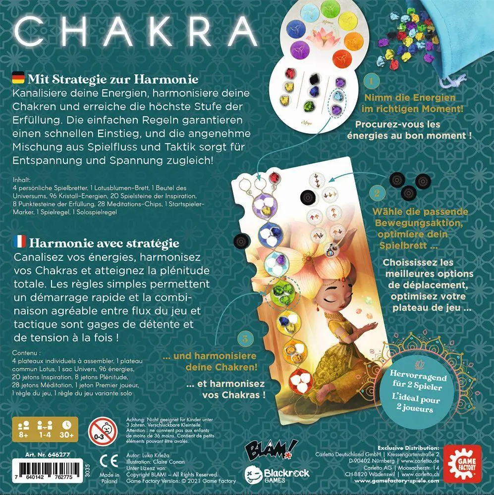 Bild: 7640142762775 | Game Factory - Chakra | Game Factory | Spiel | 646277 | Deutsch | 2021