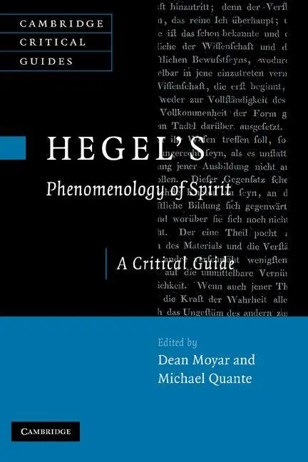 Cover: 9780521182775 | Hegel's Phenomenology of Spirit | A Critical Guide | Moyar (u. a.)