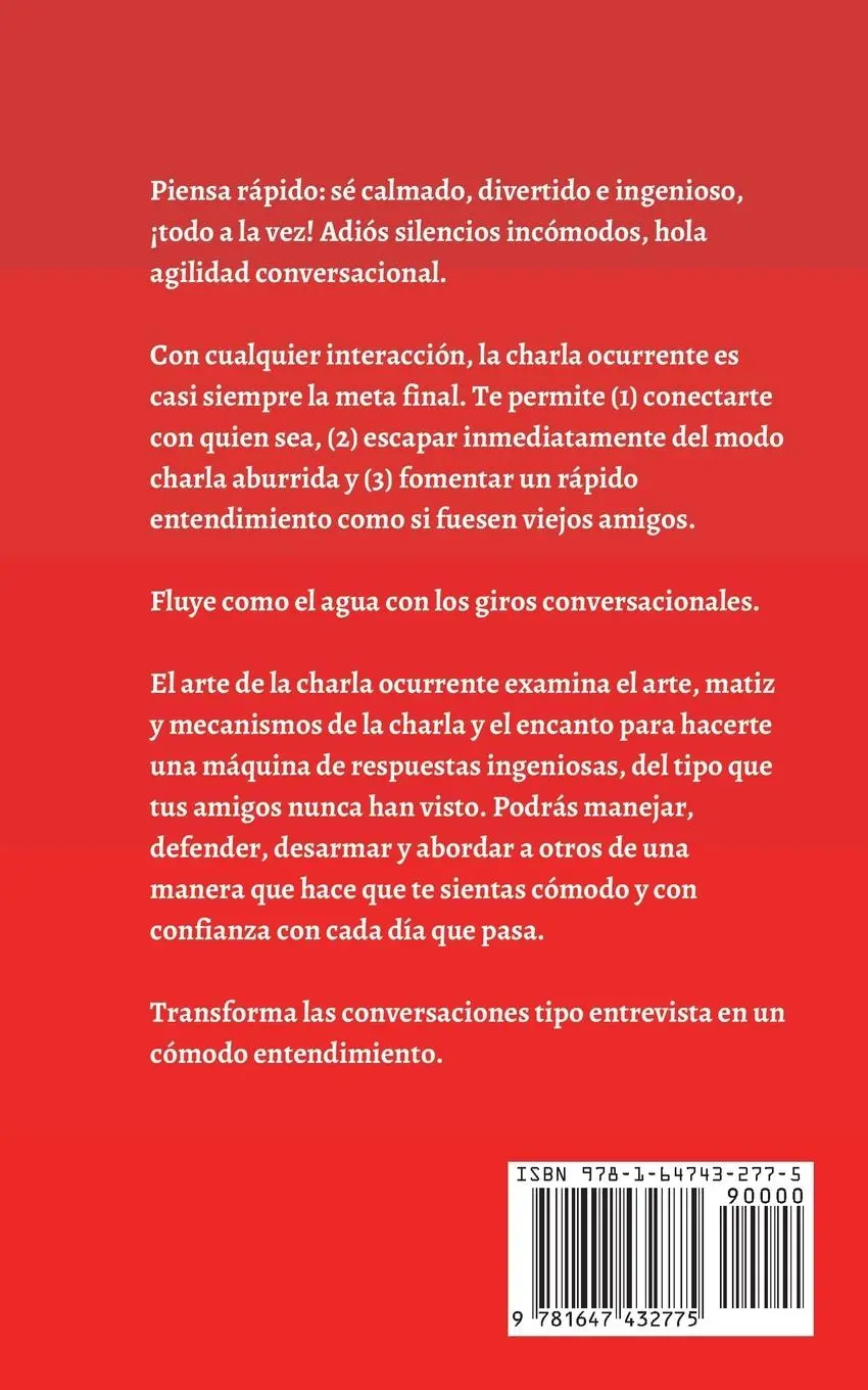 Rückseite: 9781647432775 | El arte de una charla ocurrente | Sé inteligente, rápido y magnético
