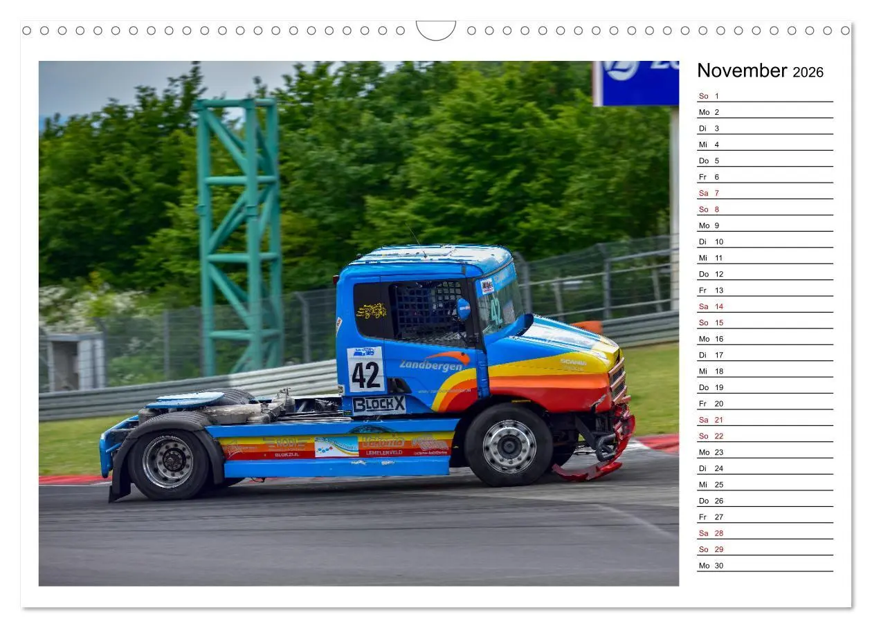 Bild: 9783457842775 | Truck Racing am Nürburgring (Wandkalender 2026 DIN A3 quer),...