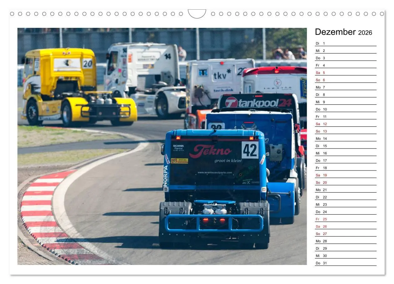 Bild: 9783457842775 | Truck Racing am Nürburgring (Wandkalender 2026 DIN A3 quer),...
