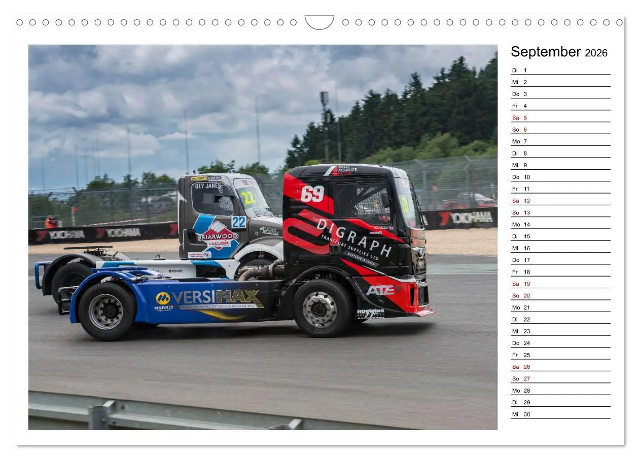 Bild: 9783457842775 | Truck Racing am Nürburgring (Wandkalender 2026 DIN A3 quer),...