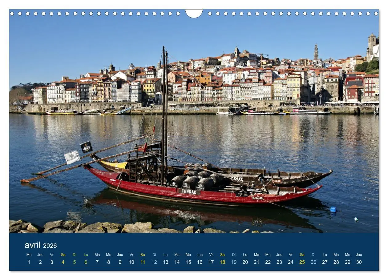 Bild: 9783516552775 | Un voyage à travers le Portugal (Calendrier mural 2026 DIN A3...