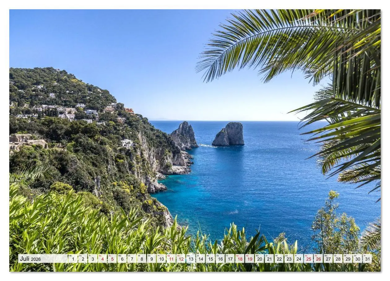 Bild: 9783516622775 | Amalfiküste und Capri - Sehnsuchtsorte (Wandkalender 2026 DIN A4...