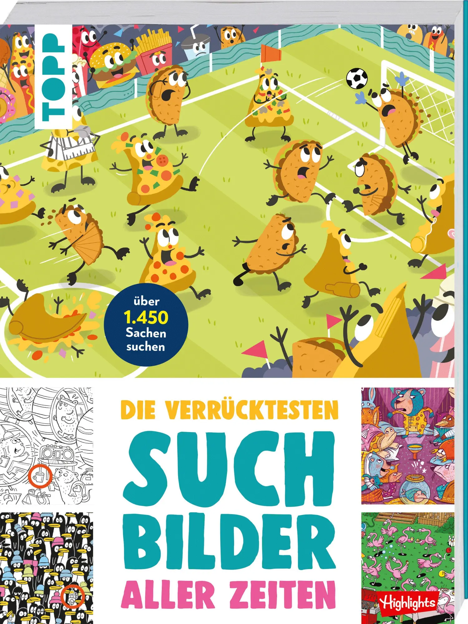 Cover: 9783735892775 | Die verrücktesten Suchbilder aller Zeiten | Highlights | Taschenbuch
