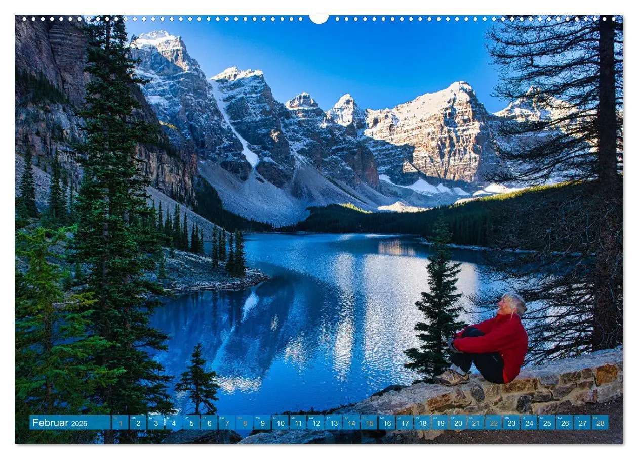 Bild: 9783457522875 | Moraine Lake, Alberta/ Kanada (hochwertiger Premium Wandkalender...