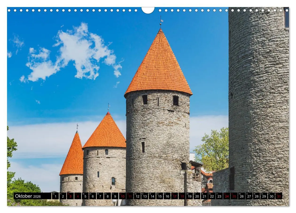 Bild: 9783457902875 | Ein Wochenende in Tallinn (Wandkalender 2026 DIN A3 quer), CALVENDO...