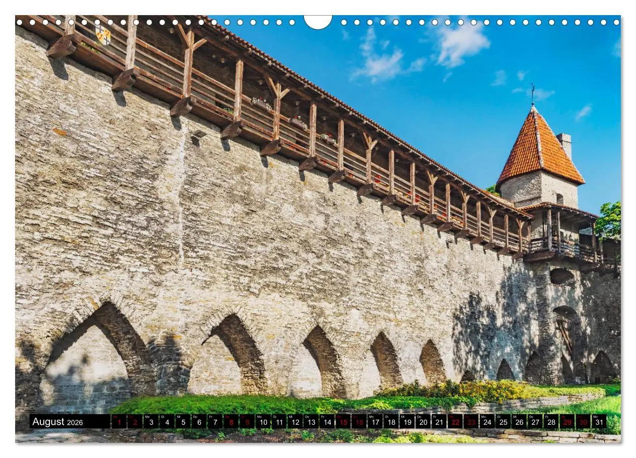 Bild: 9783457902875 | Ein Wochenende in Tallinn (Wandkalender 2026 DIN A3 quer), CALVENDO...