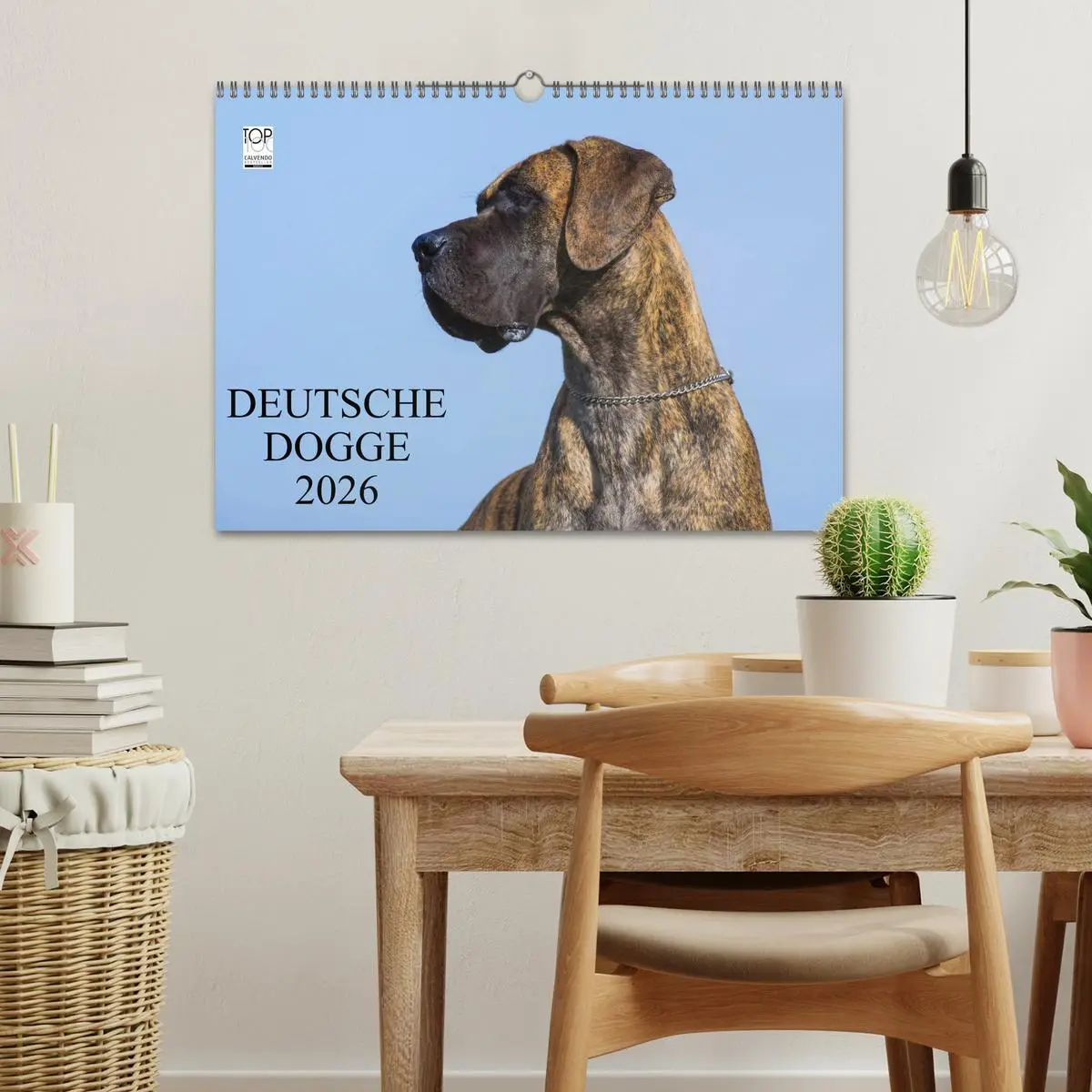 Bild: 9783516162875 | Deutsche Dogge 2026 (Wandkalender 2026 DIN A3 quer), CALVENDO...