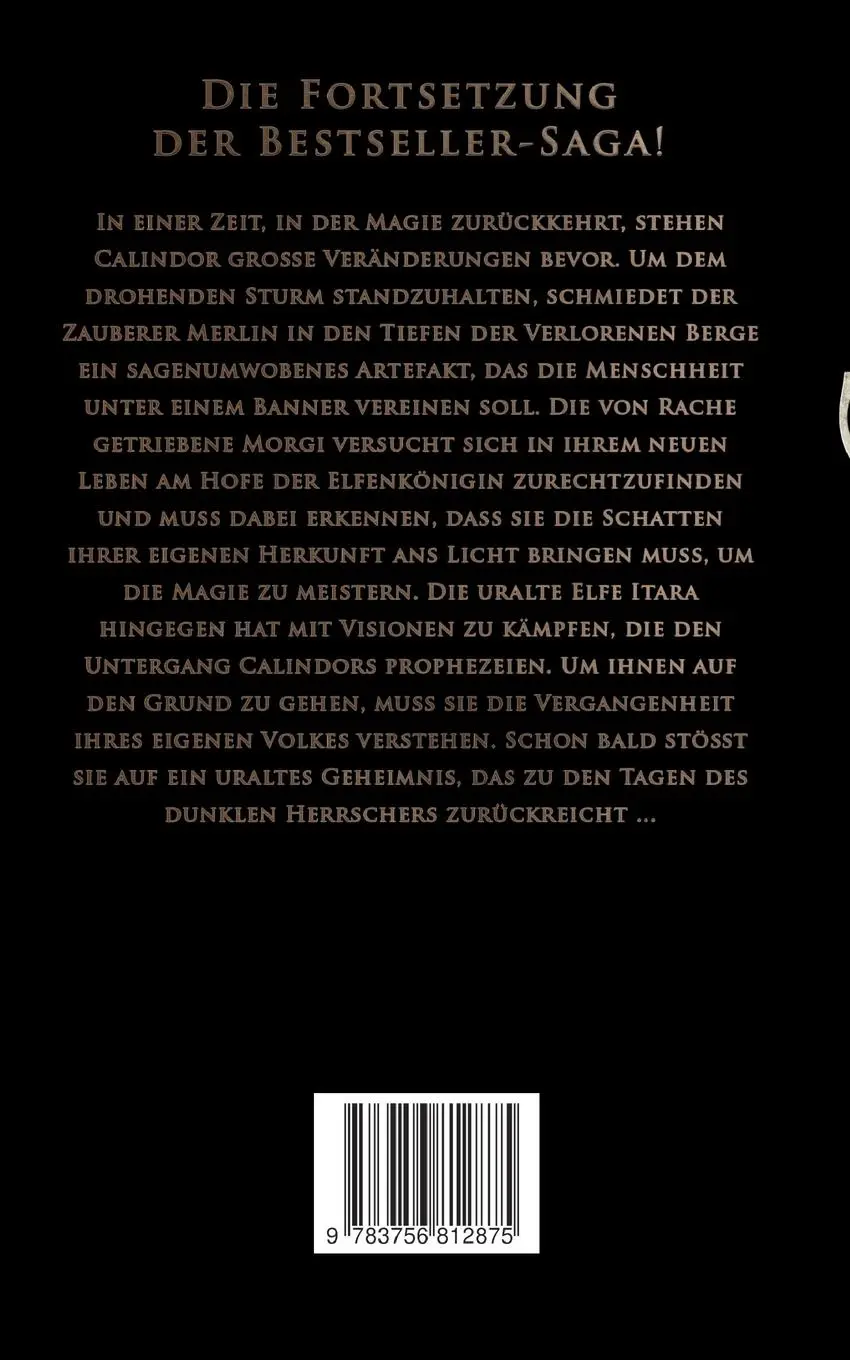 Rückseite: 9783756812875 | Calindor | Die Zeit der Legenden | Pascal Wokan | Taschenbuch | 534 S.