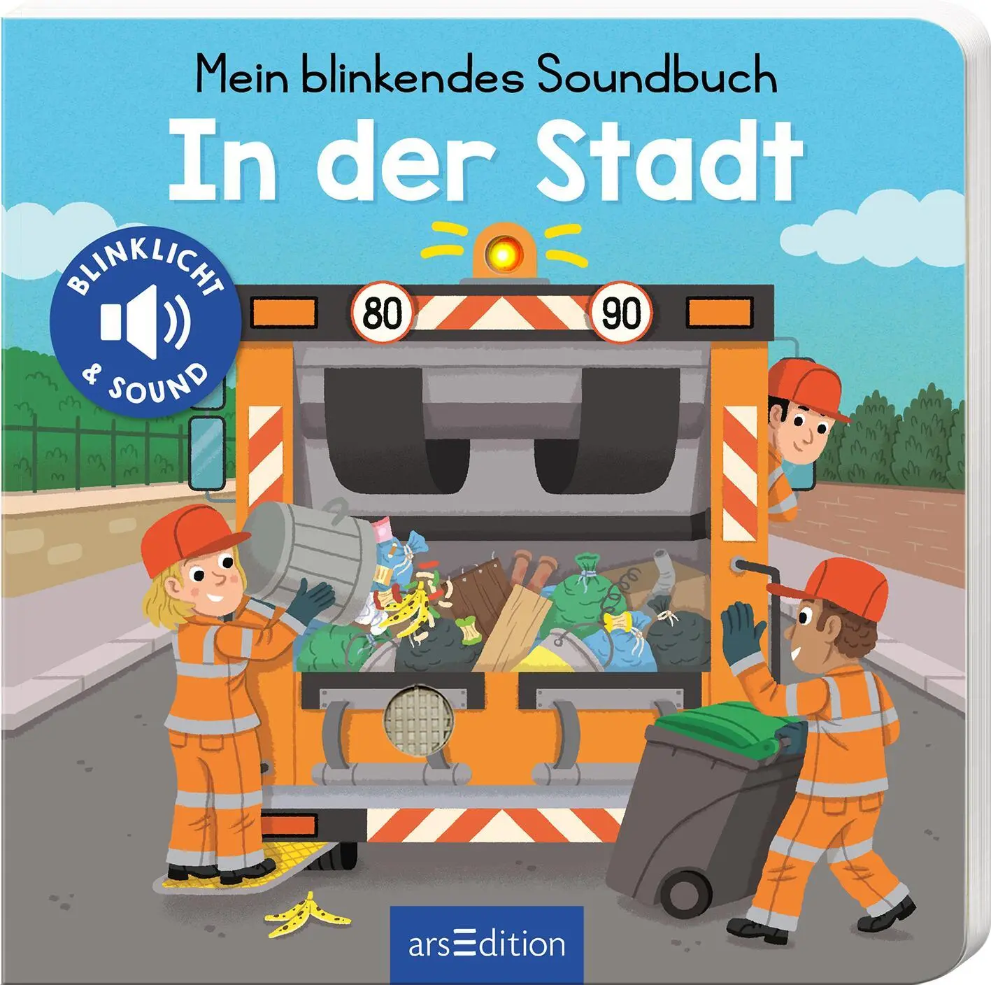 Cover: 9783845842875 | Mein blinkendes Soundbuch - In der Stadt | Sound mit 1 LED | Caillou