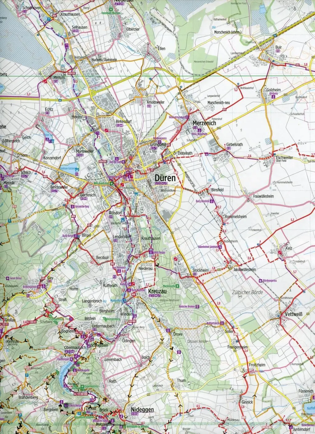Bild: 9783850002875 | Bikeline Radkarte Eifel Nord Aachen, Köln 1 : 75 000 | Verlag | 2011