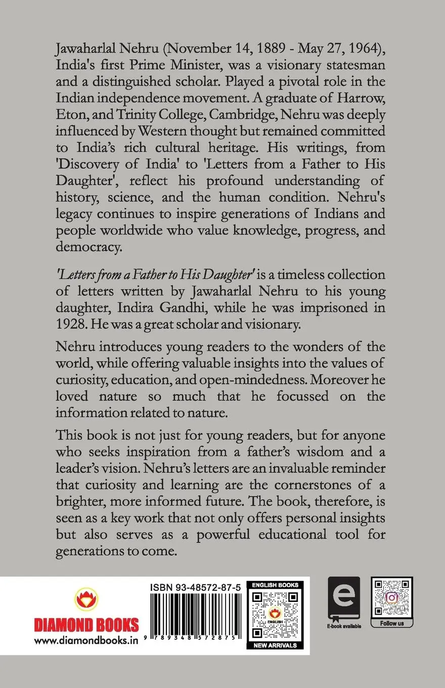 Rückseite: 9789348572875 | Letters from a Father to his Daughter | Jawaharlal Nehru | Taschenbuch