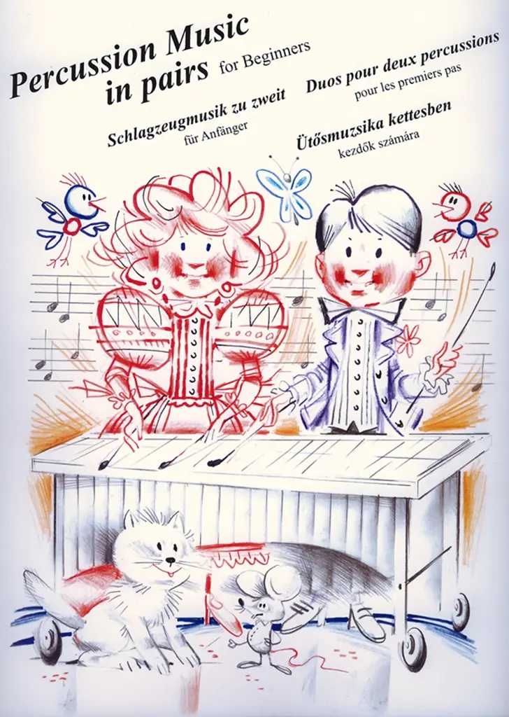 Cover: 9790080142875 | Percussion Music in Paris for Beginners for vibraphon (marimba) | Buch