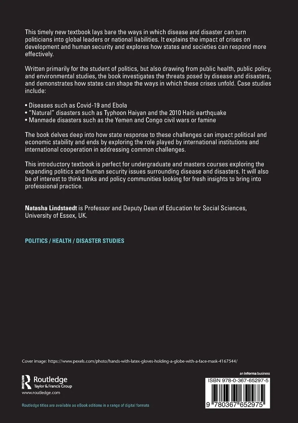 Rückseite: 9780367652975 | Human Security in Disease and Disaster | Natasha Lindstaedt | Buch