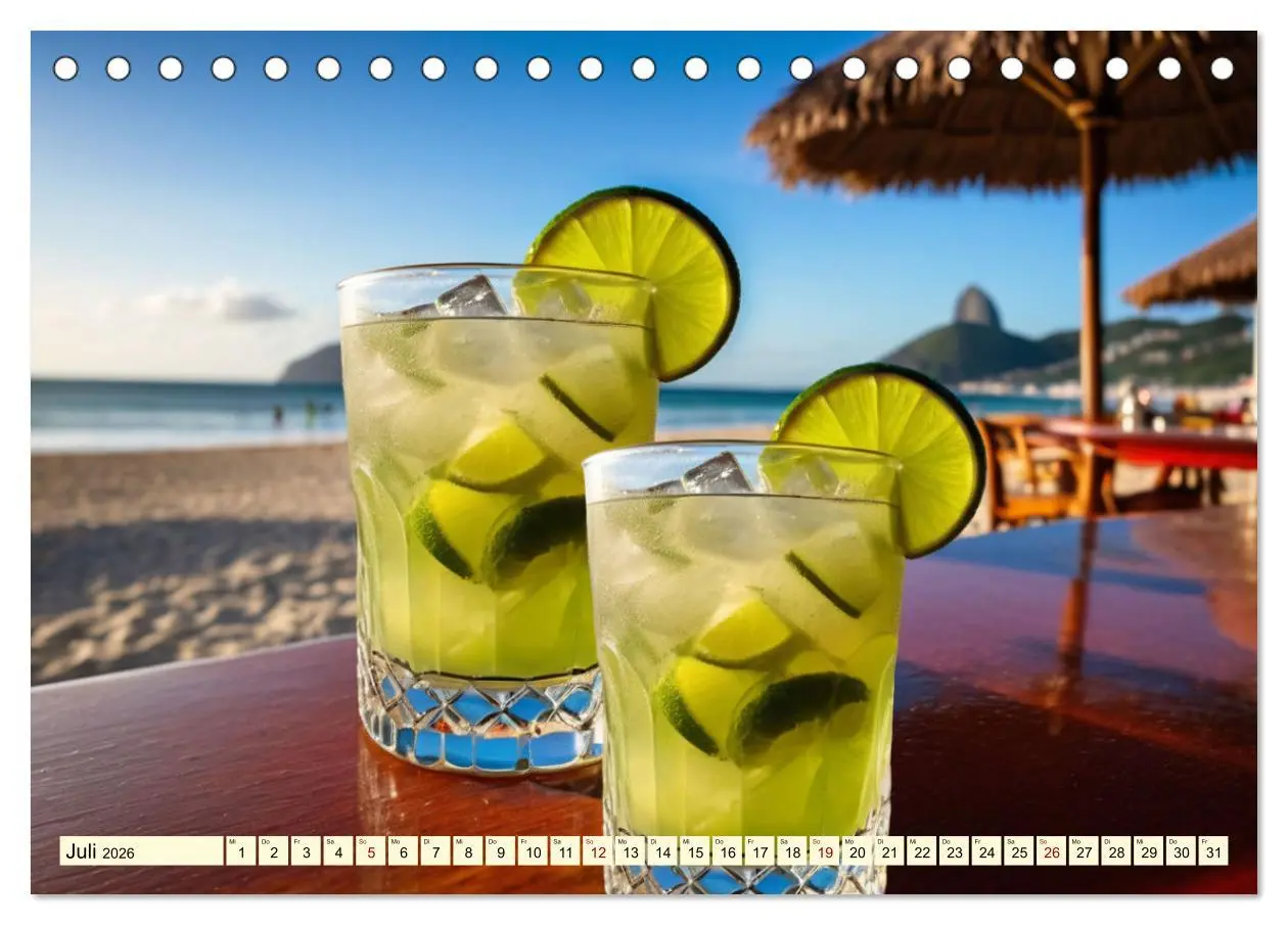 Bild: 9783457372975 | Typisch Brasilien (Tischkalender 2026 DIN A5 quer), CALVENDO...